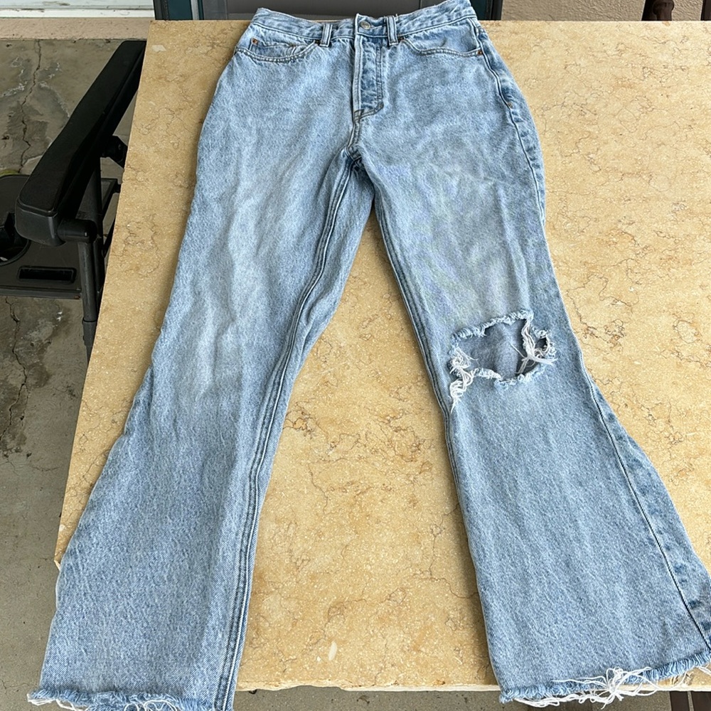viral pacsun blue jeans